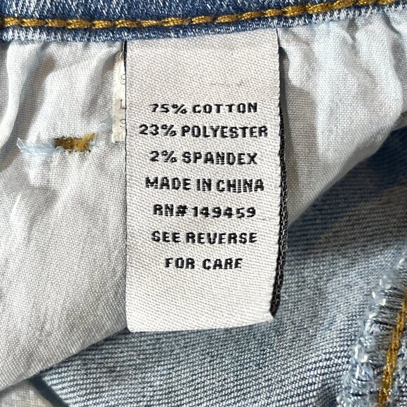 Ashley Mason Boot Cut Jeans with Floral Detail Size 0/24 - Picture 10 of 11